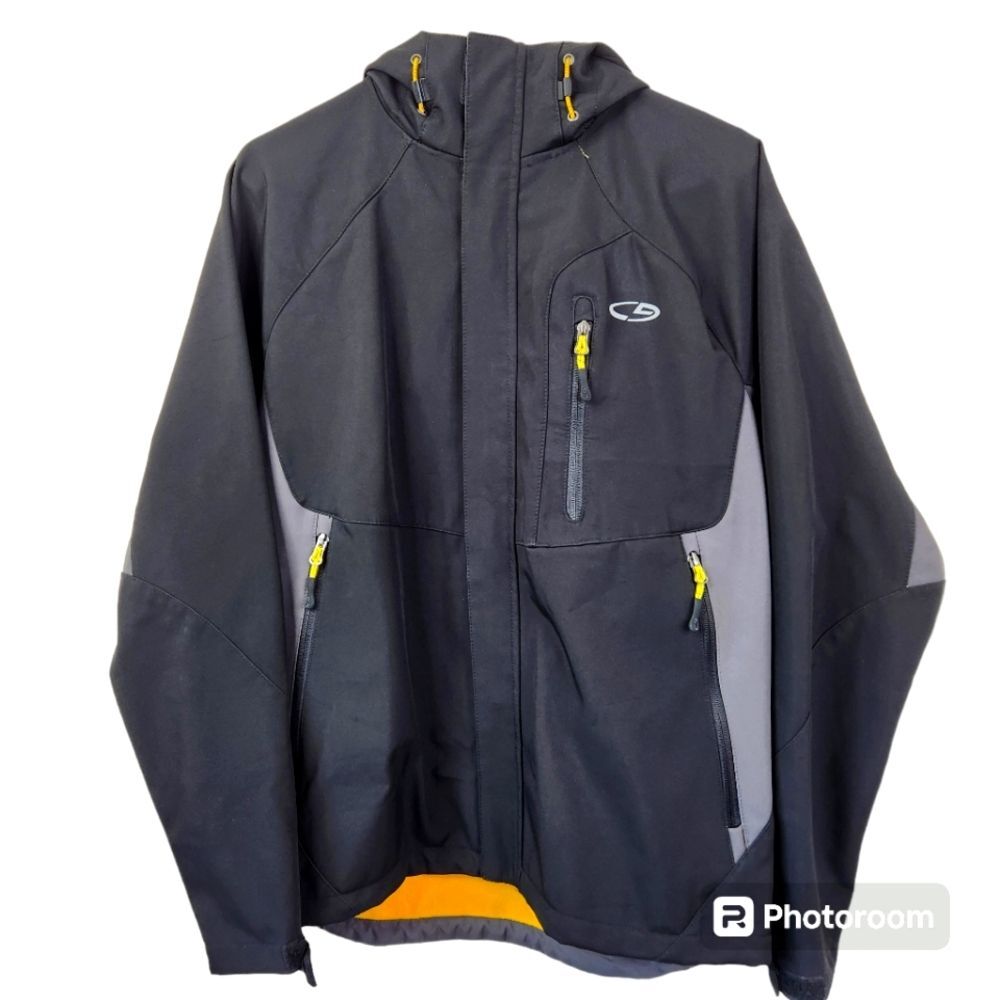 Columbia Venture Dry Full Zip Hooded Long Sleeve 3 Pocket Jacket Small